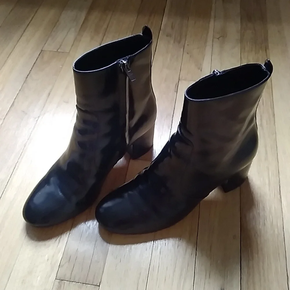 Coach Juliet Ankle G2823 Black Zip Closure Size 6.5 - Picture 2 of 16
